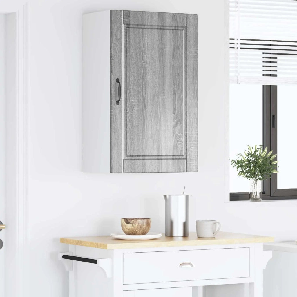 Pensile da cucina | Armadietto a muro PORTO Grigio Sonoma 50 x 31 x 80 cm