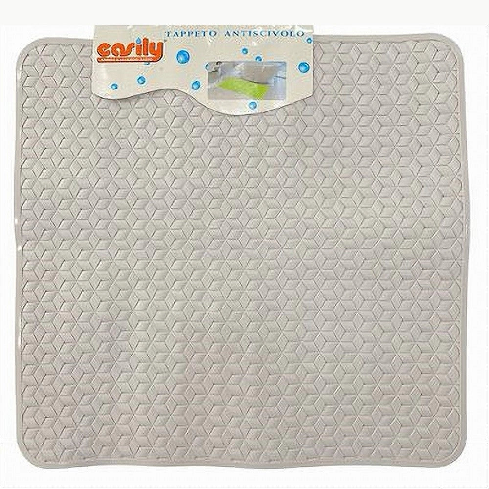 Trade Shop - Tappeto Tappetino In Pvc Antiscivolo Per Vasca Da Bagno Doccia 50 X 50 Cm 59316 -