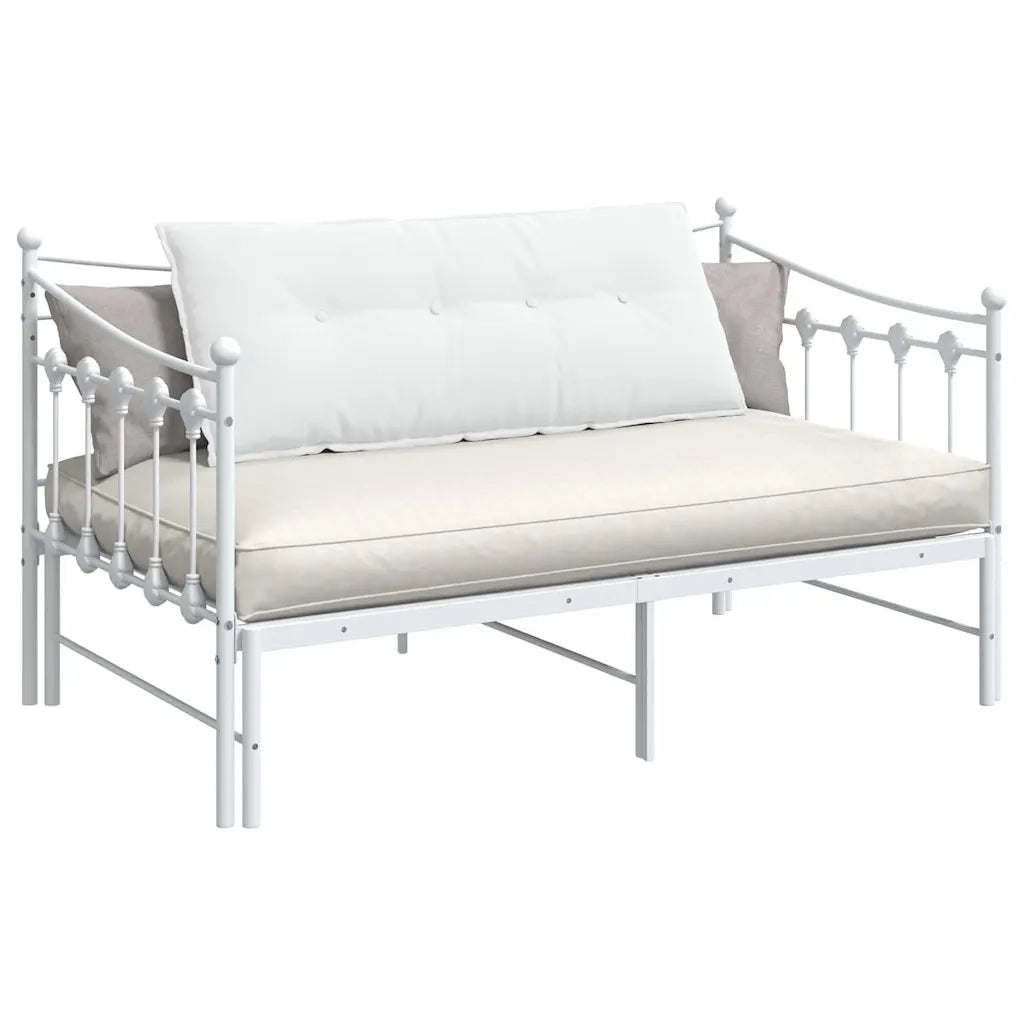 Cuscino per Schiena Bianco 120 x 19 x 50 cm Tessuto 42014798