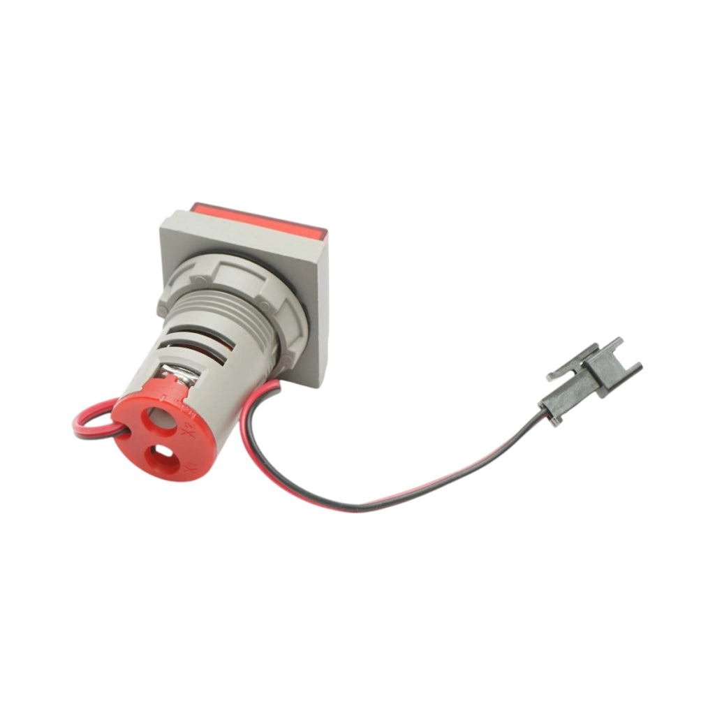 Indicatore digitale delle ore di funzionamento LED rosso 0-999H, 220V/380V AC Ø 22mm Breckner Germany