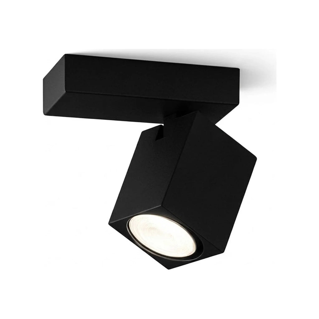 Spot Contemporaneo Oddy Alluminio Nero 1 Luce Gu10