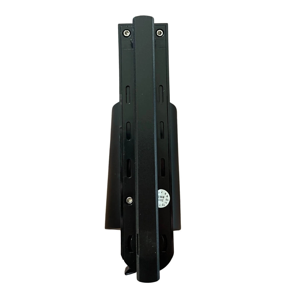 2 Pezzi Faro LED Binario Monofase 30W 2600 lm Nero 3000K 36° CRI>90 D80x138 mm