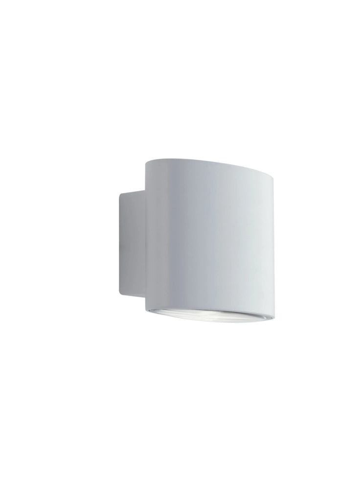 APPLIQUE BIEMISSIONE LED BOXTER BIANCA 8W 960LM CCT 3000K / 4000K IP44 12,9X8,5X10CM