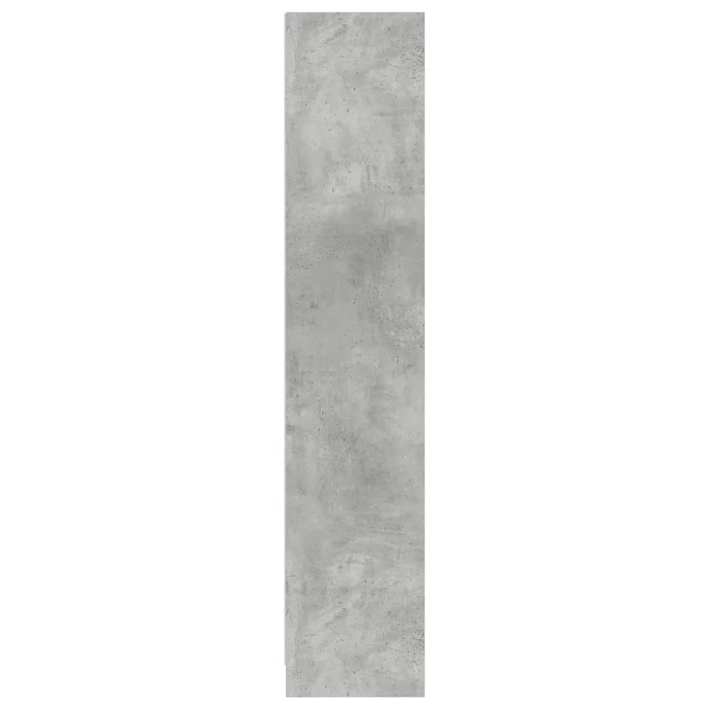vidaXL Libreria Grigio Cemento 57x28,5x107,5 cm in Legno Multistrato