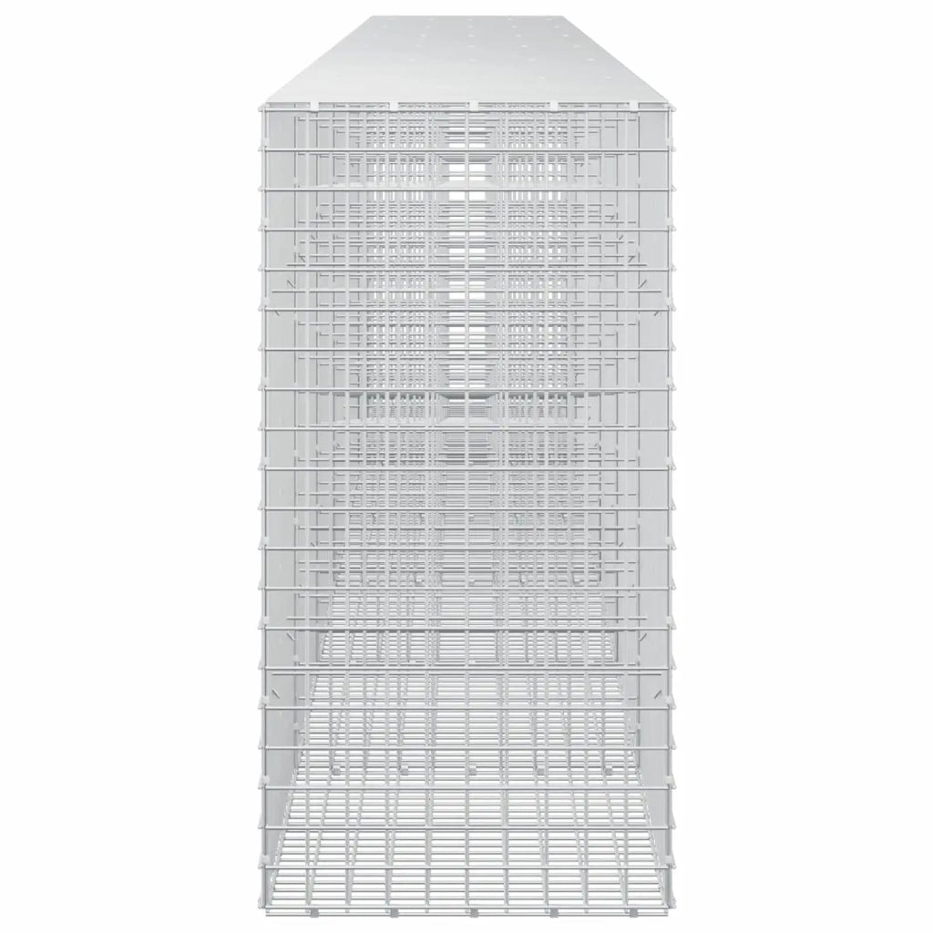 Gabione con filo da 5 mm e rete da 5x5 cm 650x50x100 cm 3464263