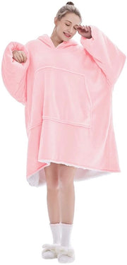 Sweatshirt con cappuccio - Overdimensionato - Super soffice - Comodo - Adatto per adulti - Ideale per attività all'aperto - Balaclava