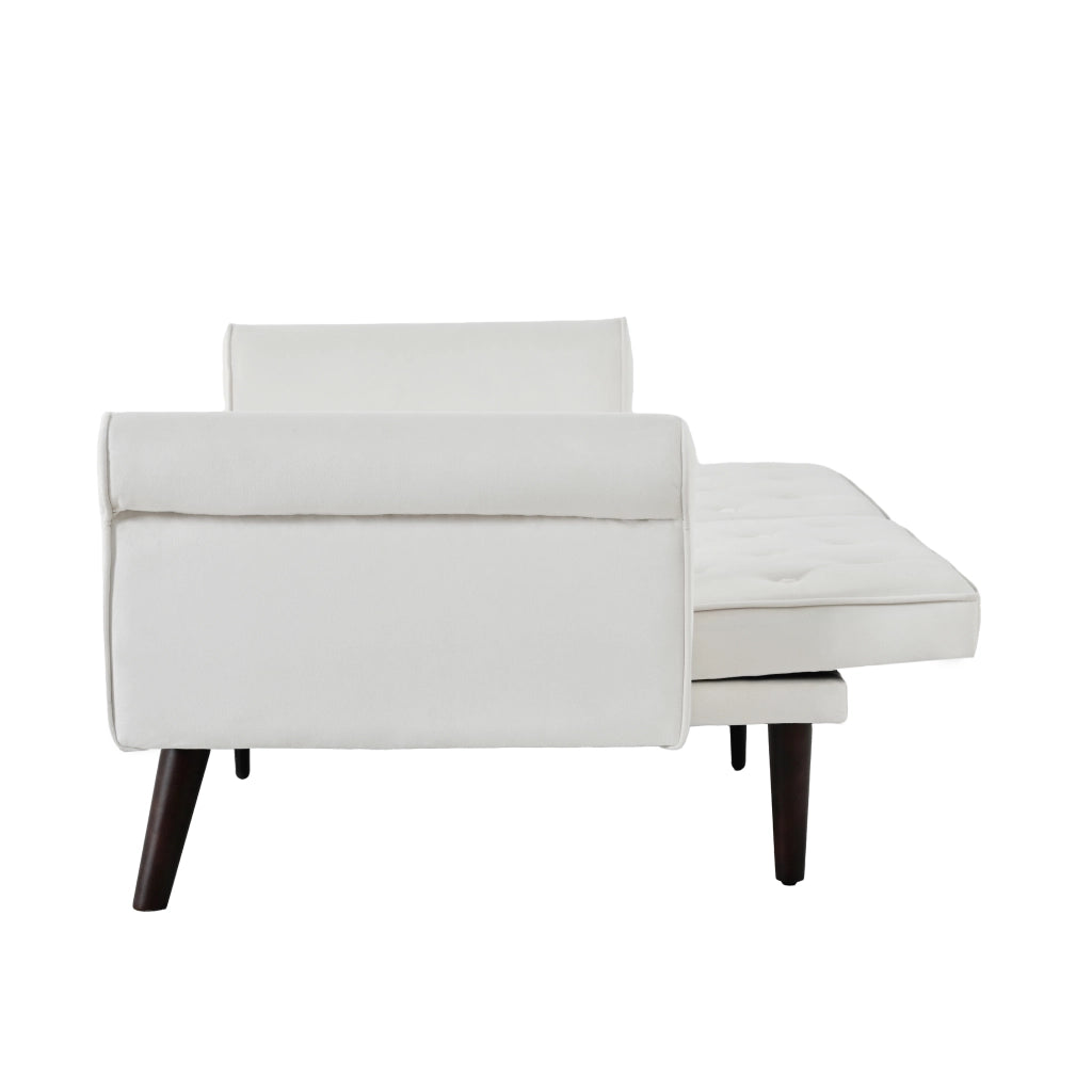 Divano Letto 2 in 1 Pieghevole con Schienale Regolabile ¨C Xylo ¨C Beige