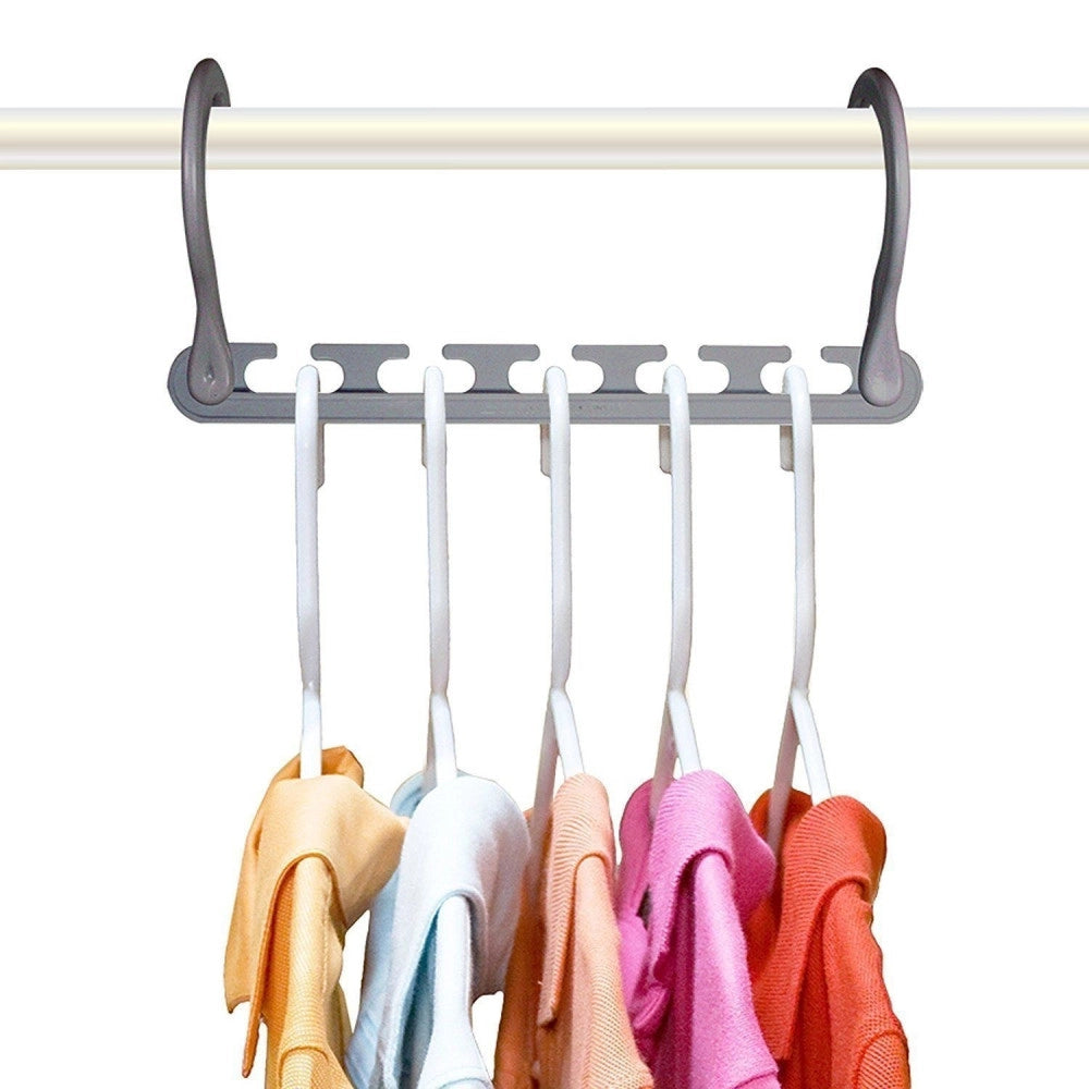 Trade Shop - Organizer Salvaspazio 10 Porta Stampelle Grucce Per Armadio Wonder Hanger Max -