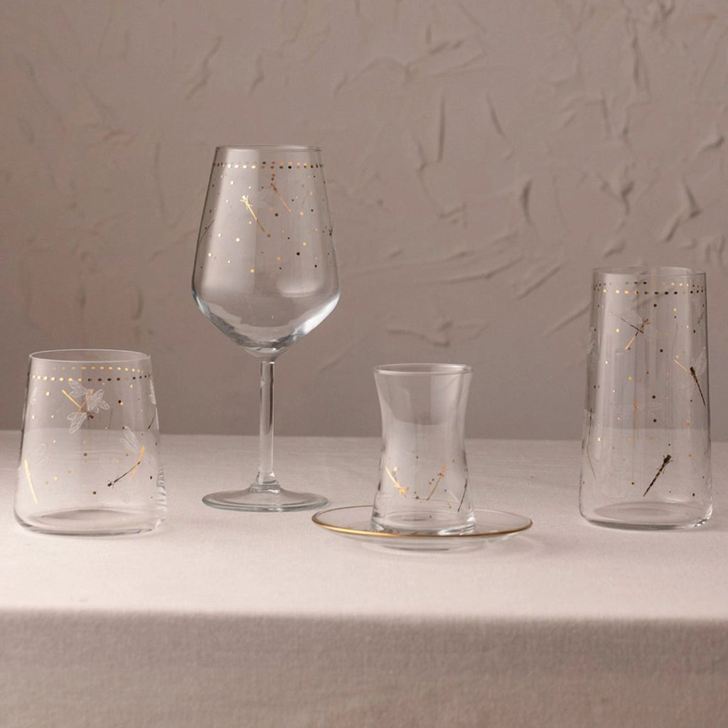 Nepahaha, Bicchieri set da 4 520 ml, Trasparente