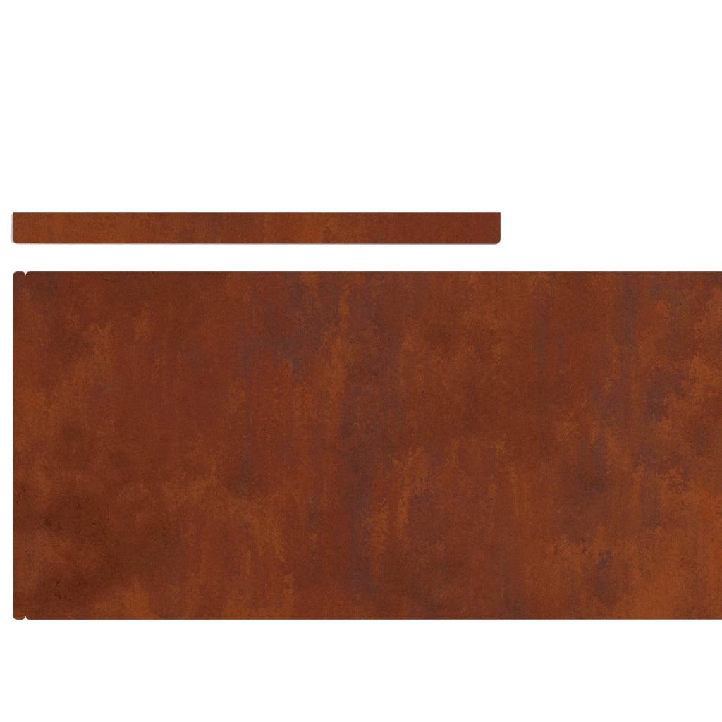 Bordura per Prato Ruggine 450 x 0,05 x 25 cm 868038