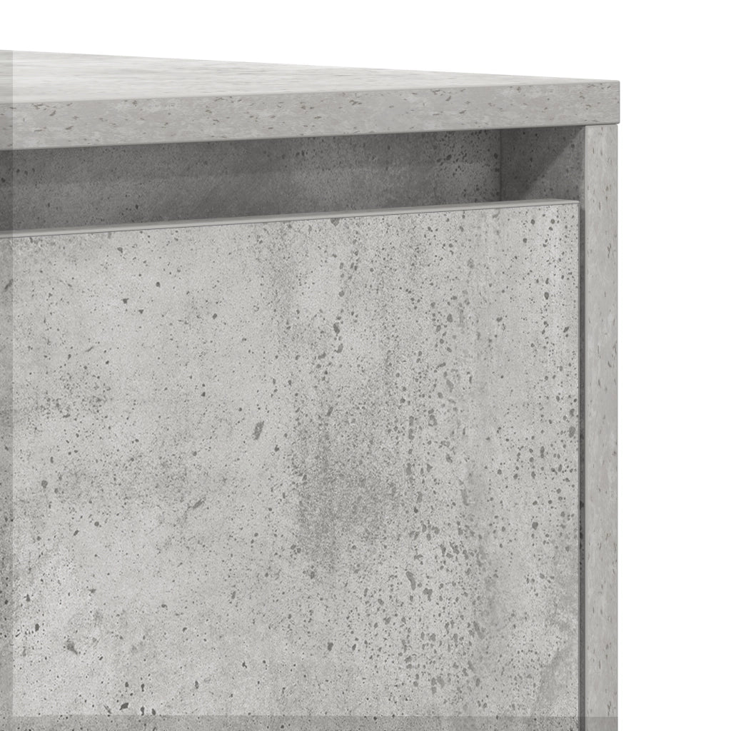 Mobile Concreto Grigio 120x41x75 cm Legno ingegnerizzato