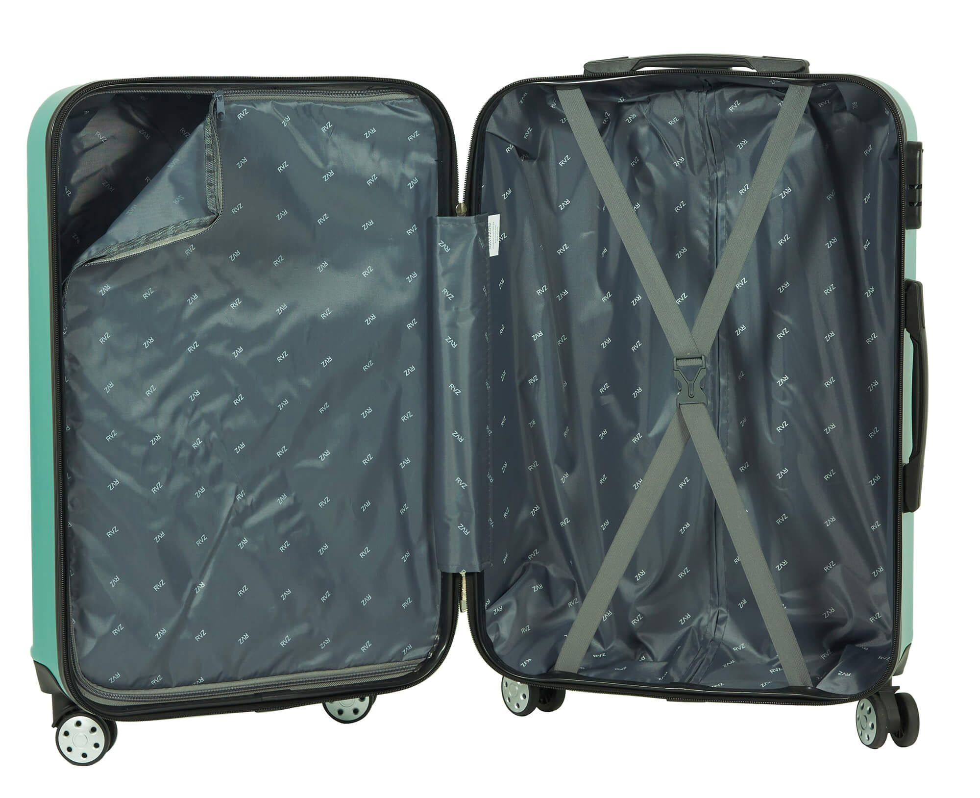 Trolley Valigia Media Rigido in ABS 4 Ruote  Ravizzoni Monet Antracite