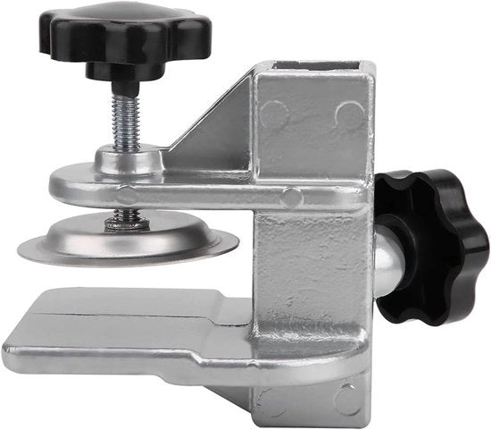 Supporto per pettine per animali domestici con clip a molla e tavola di appoggio (diametro interno 2,3x2,3cm)