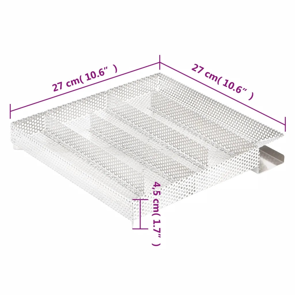 Generatore di Fumo Freddo 5 Camere 27 cm in Acciaio Inox 30254