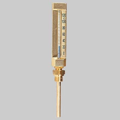 TERMOMETRO AD IMMERSIONE ATTACCO DIRITTO  0  °  120  ° 63 mm 1/2     WATTS INDUSTRIES