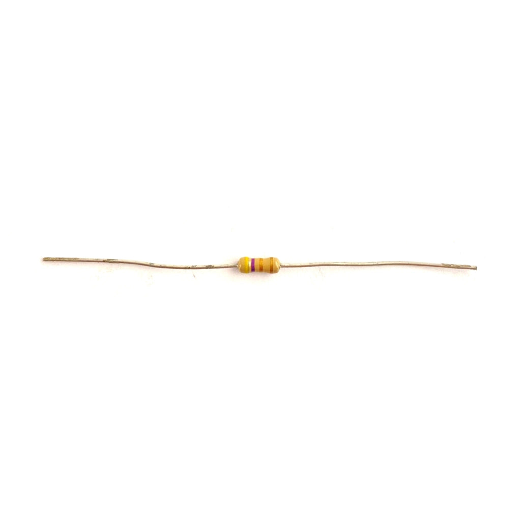 Resistore pasta di carbone 1/4 watt 2.7+-5% Aleyay