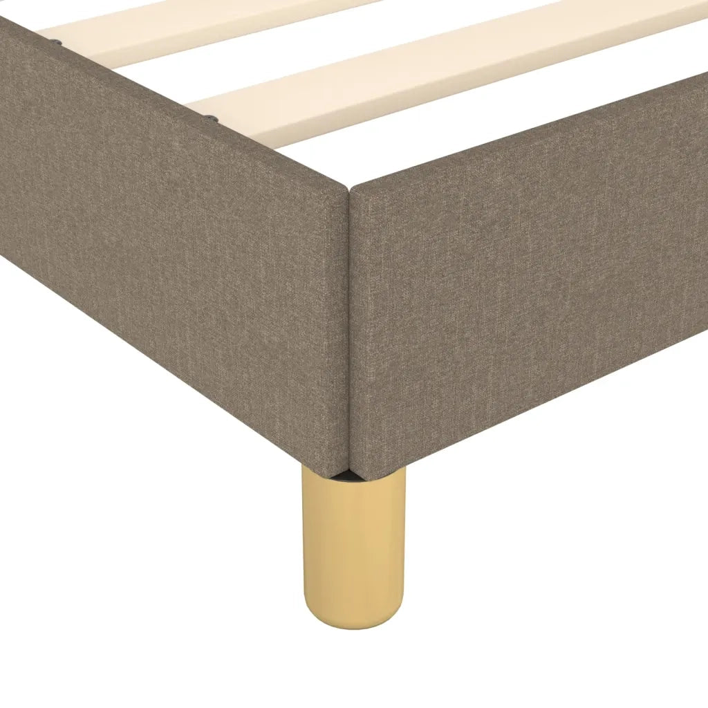 Giroletto senza Materasso Tortora 180x200 cm in Tessuto 3125239