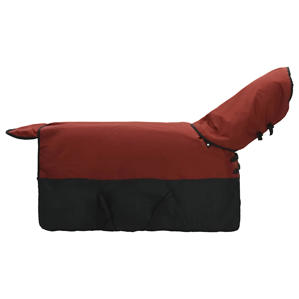 Coperta per Cavalli Verde Scuro e Nero 145 cm Poliestere CFW1797340