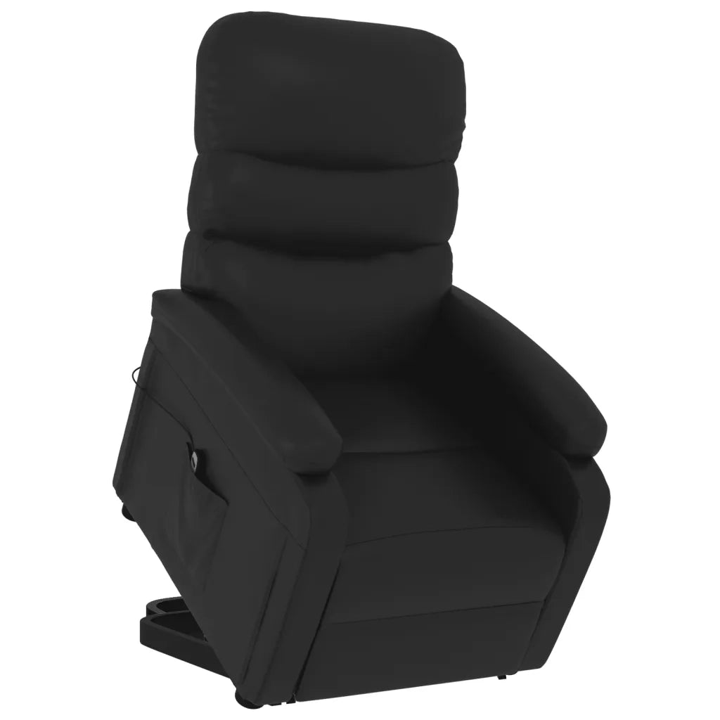 Poltrona Alzapersona Nera in Similpelle 321276