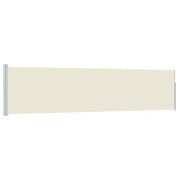 Tenda da Sole | Tenda laterale Retrattile per Patio 120x500 cm Crema