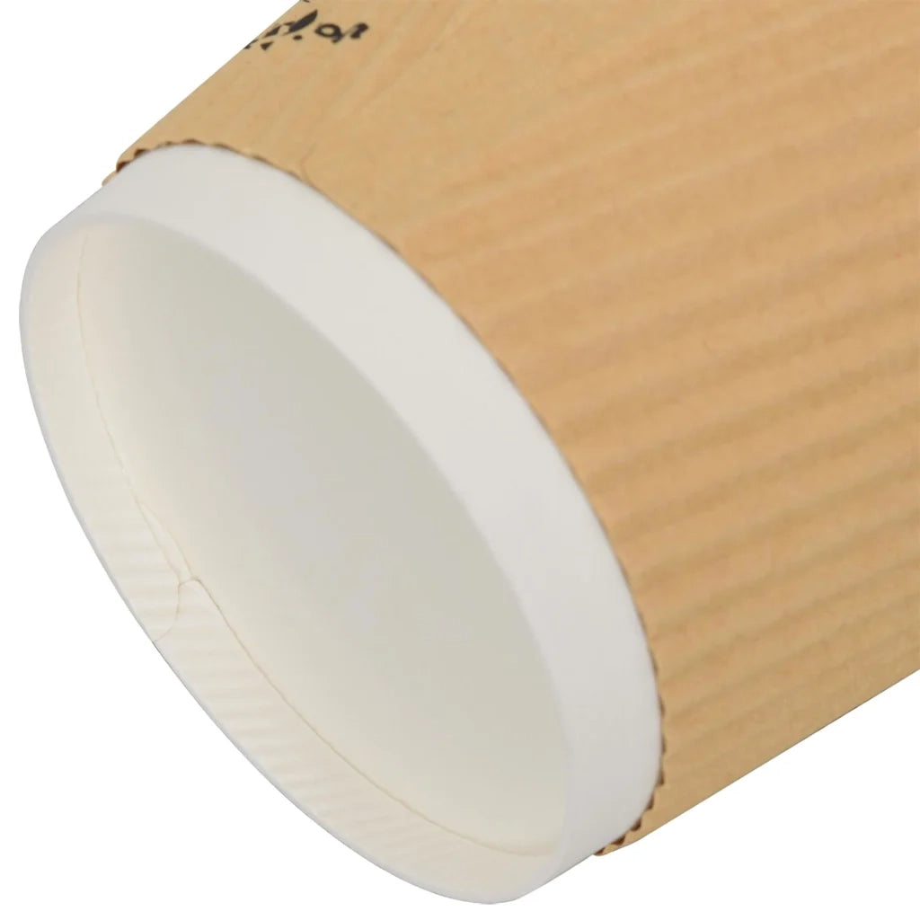 Bicchieri da Caff¨¨ in Carta 500 pz 8oz 200ml Marrone CFW8824300