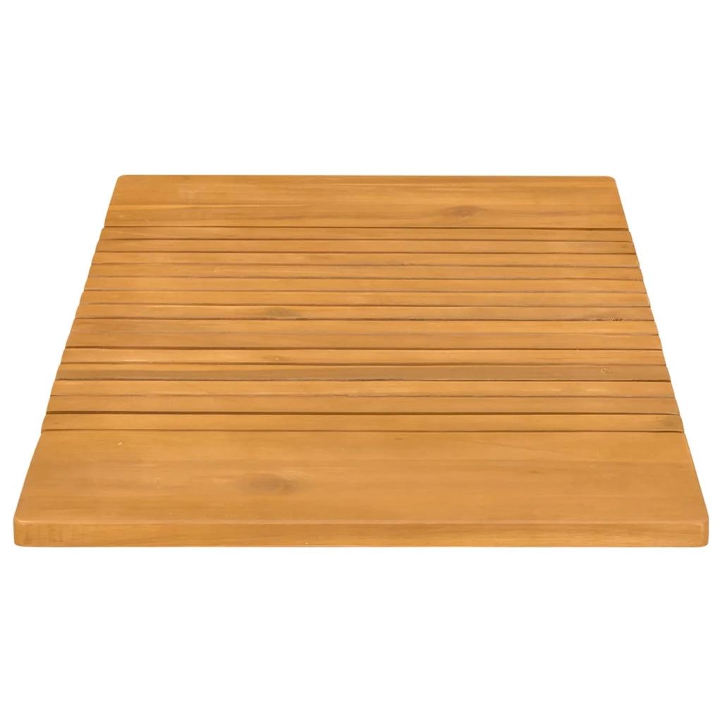 Tappeto da bagno Tinta unita Marrone 81 x 50 cm legno