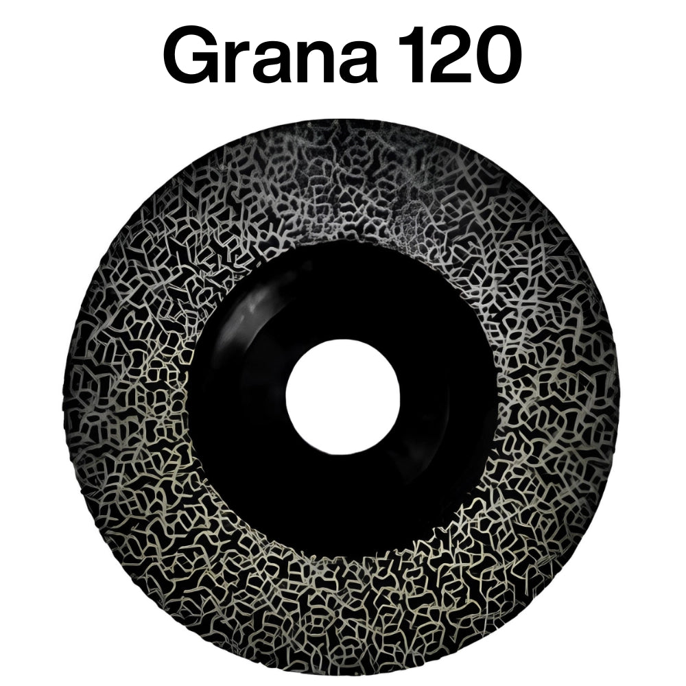 Disco diamantato lamellare diametro 115mm sgrossatura bordi piastrelle *** formato grana 120gr., confezione 1