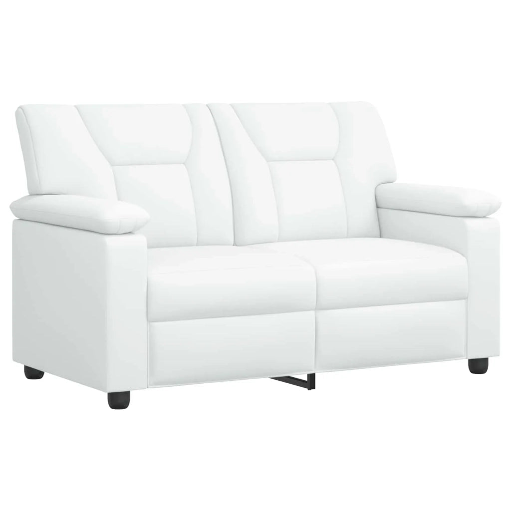 Set di divani 3 pcs Bianco Similpelle 3430549
