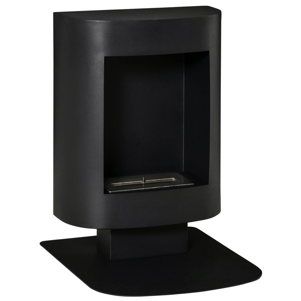 Camino a Bioetanolo ¨C zephmum ¨C Nero, Serbatoio 0.9L, 46.5x53x65cm
