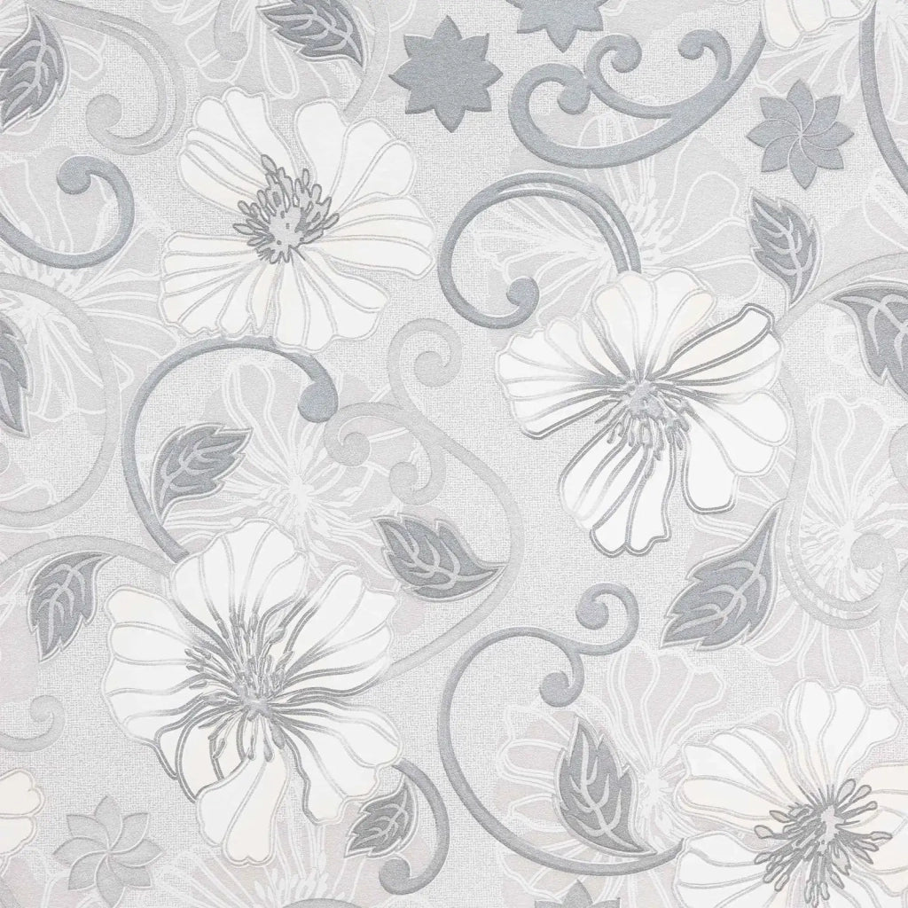 Carta da parati Solida 3D Fiore 10 x 0,53 m Tessuto Non Tessuto 42046699