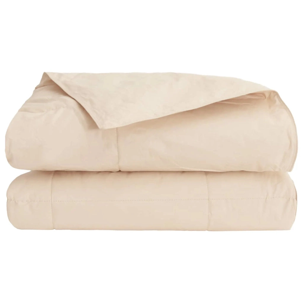 Piumino Letto Estivo Beige 200 x 220 cm 100% Kapok Naturale 42041884