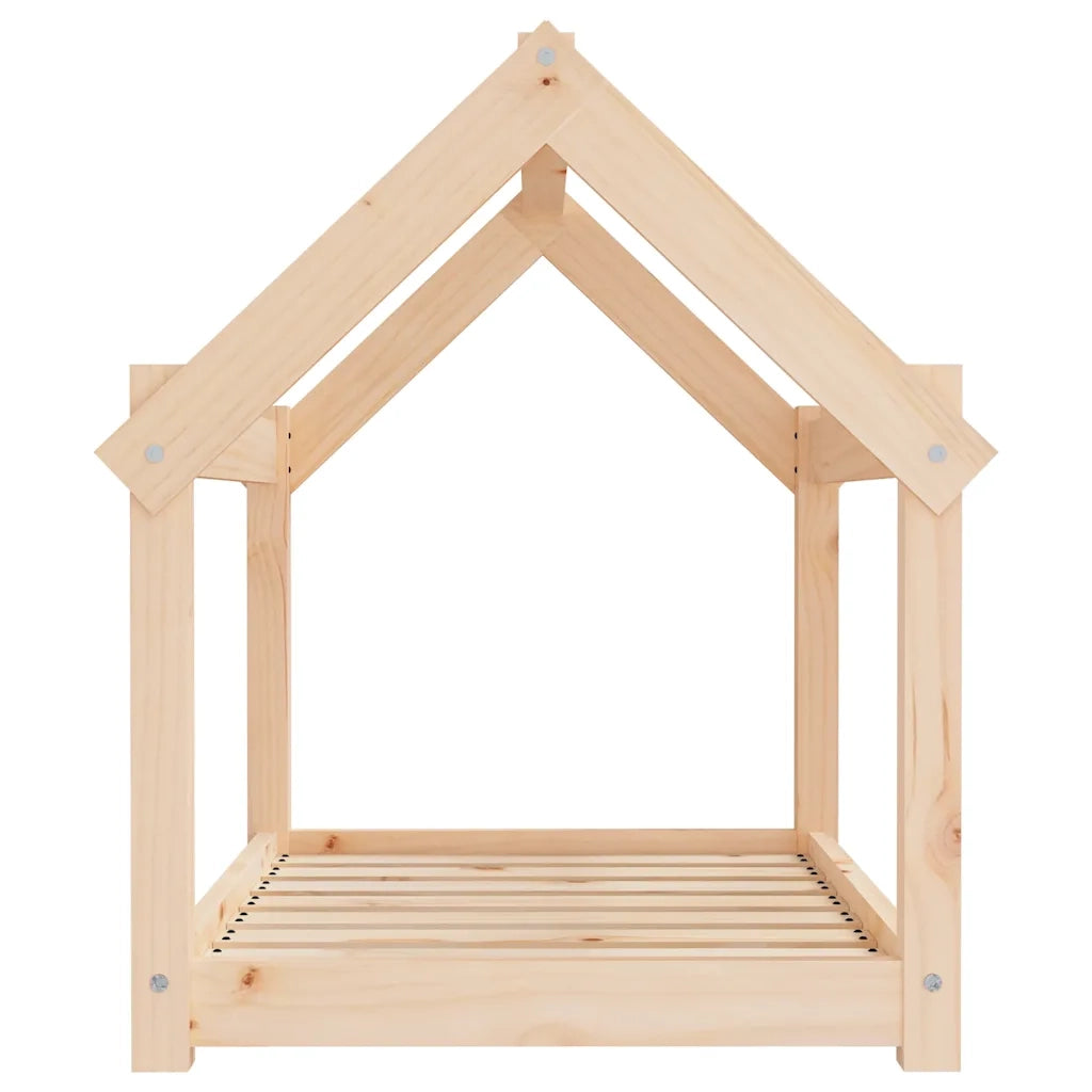Cuccia per Cani 81x60x70 cm in Legno Massello di Pino 822207