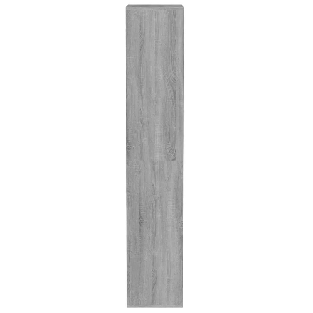Scarpiera Sonoma 54 x 34 x 183 cm in legno ingegnerizzato grigio 02_0043425