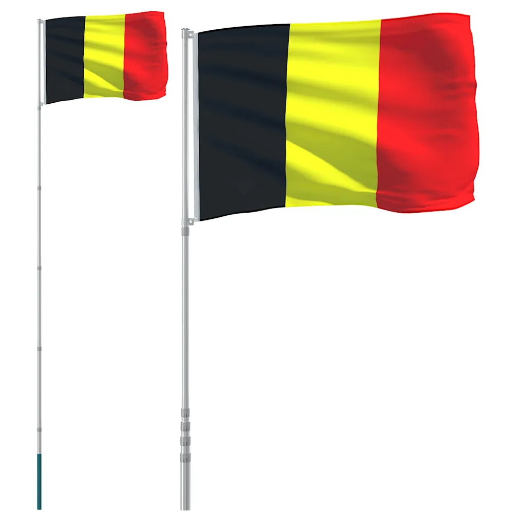 Asta e Bandiera Belgio 5,5 m Alluminio CFW3440771