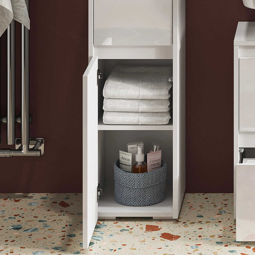 Vicco Mobiletto bagno Bianco 30.2 x 96.3 cm