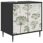 Mobile da Bagno GOTHA Rovere Nero 60 x 40 x 61 cm 8007428