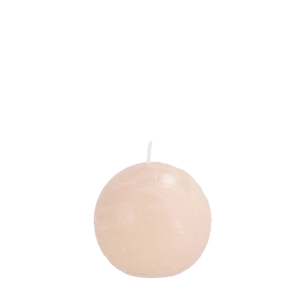 CANDELA PROFUMATA BRINA A SFERA D.6CM IN 6 COLORI