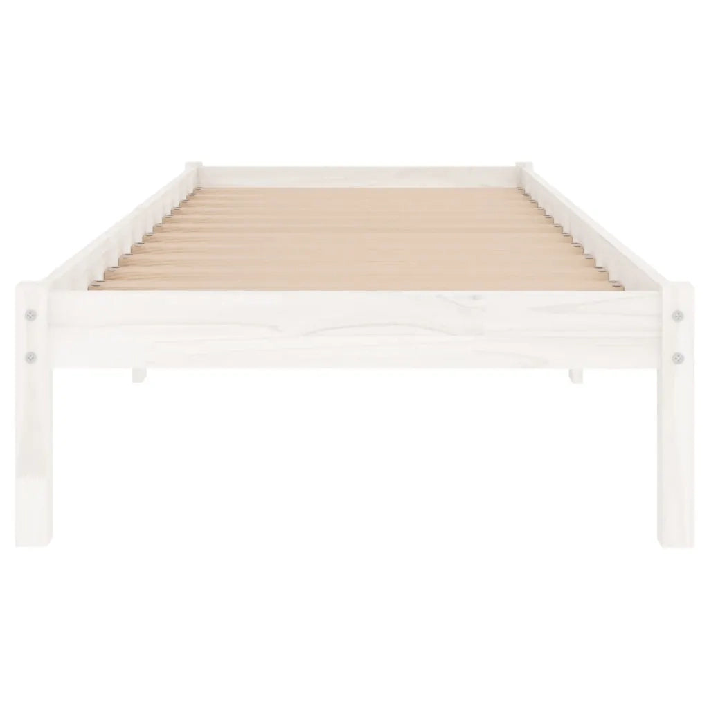 Giroletto Bianco in Legno Massello di Pino 100x200 cm 810008