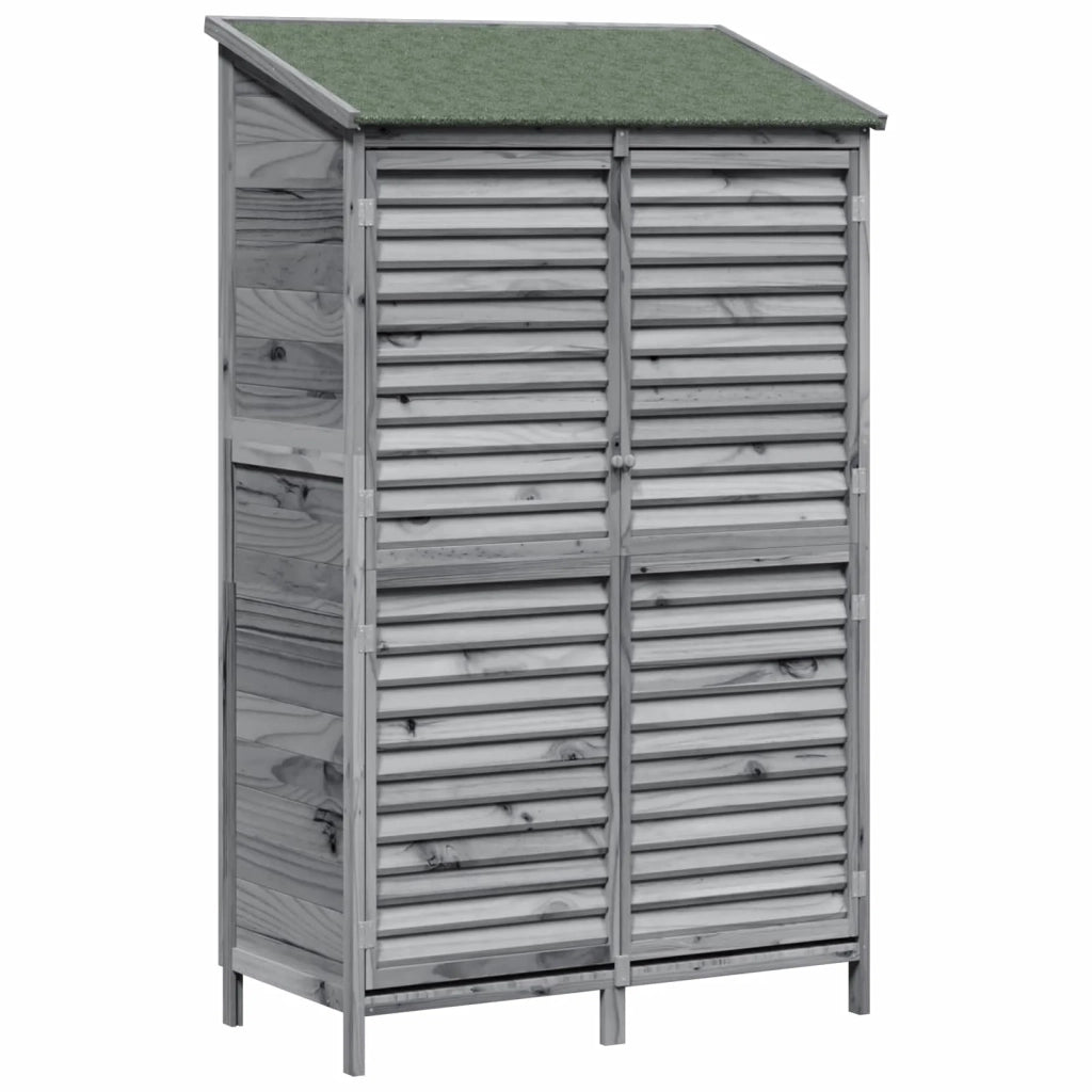 Capanno da Giardino Grigio 106 x 56 x 176,5 cm CFW2971949