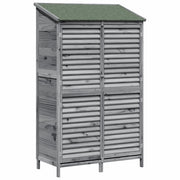 Capanno da Giardino Grigio 106 x 56 x 176,5 cm CFW2971949