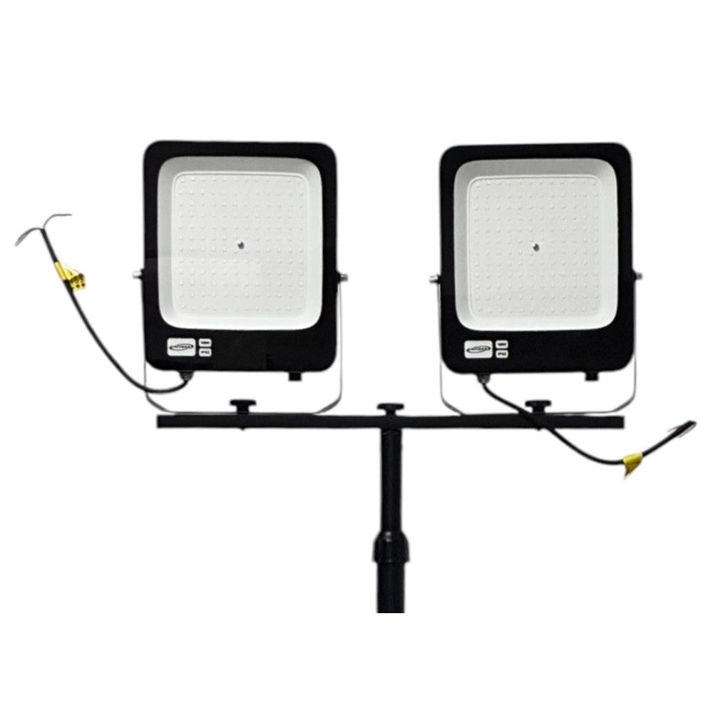 Trade Shop - Supporto Treppiede Staffa Per Fari Proiettori Led Altezza Regolabile Fino A 2 Mt Bc-n2m -
