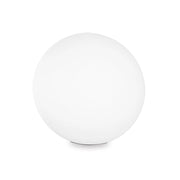 Piantana Sferica da Giardino in Policarbonato Bianco Attacco E27 IP65 Ø 30 - 26,5 cm - Illuminazione Esterna per Camminamenti e Aree Verdi - Rossini