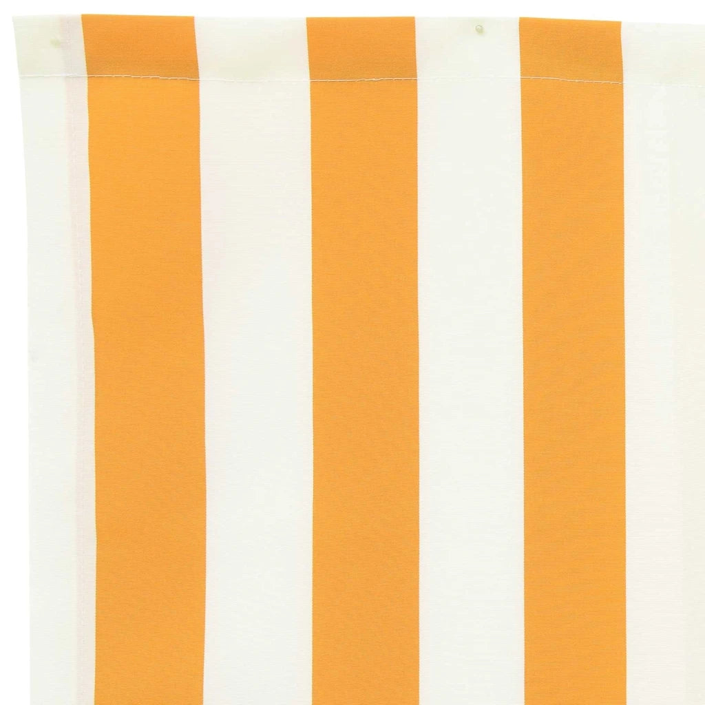 Telo di ricambio per tenda da sole Giallo e Bianco 4 x 2 m 42000403