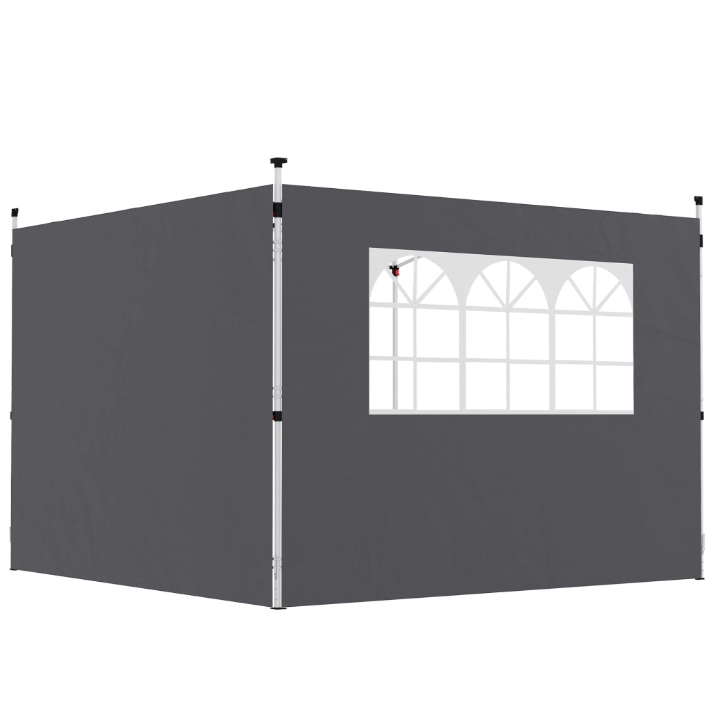 Pareti per Tenda 3x3 m ¨C zephmum ¨C Grigio Scuro 300x200 cm