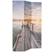Divisorio Ambienti | Divider per stanze | Paravento Pieghevole 120x170 cm Stampa Lago