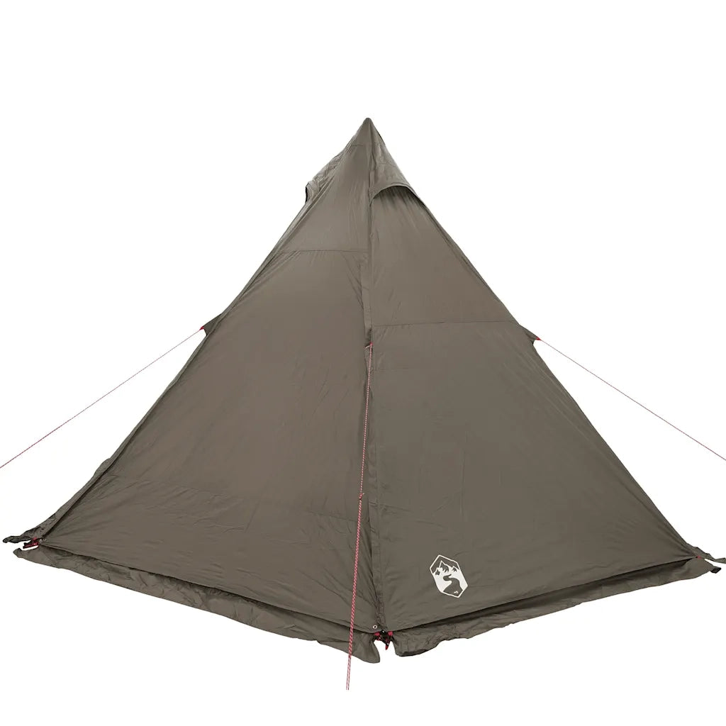 Tenda Familiare Tipi per 6 Persone Marrone Impermeabile