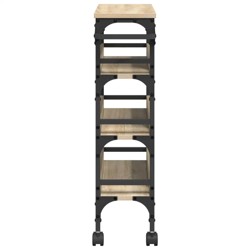 Carrello da Cucina Rovere Sonoma 53 x 20 x 76 cm