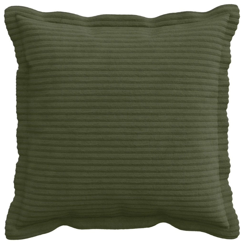 Federa 6 pz HOUTEN Verde 45 x 45 cm corduroy 918656