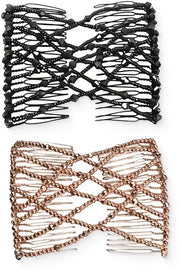 Accessori Capelli Elastici Decorativi - Transparenti - 2 Pezzi - Adatti alle Donne