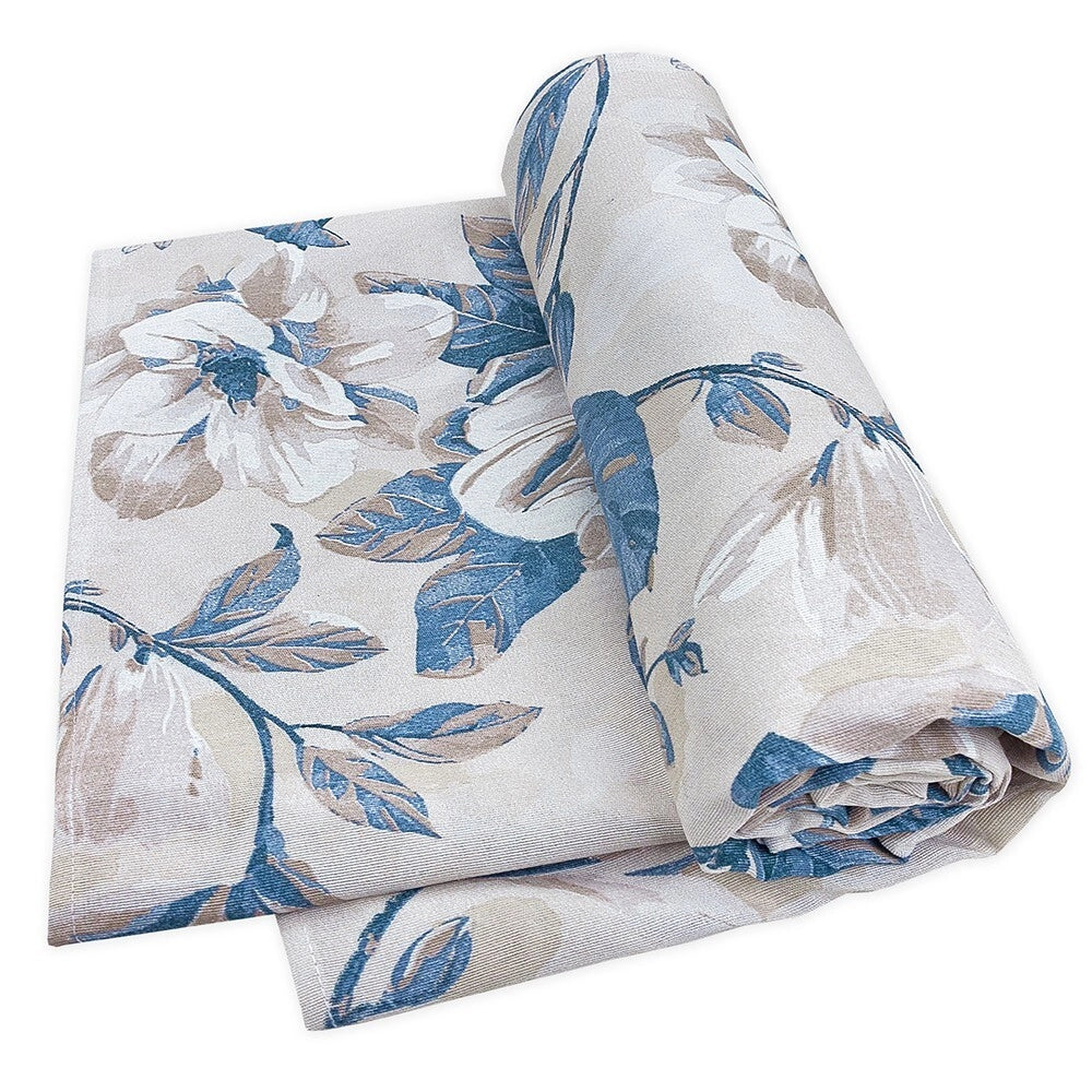 Telo Arredo Fiorito 170X280 Cm Shabby Chic Multiuso Copridivano Cotone Granfoulard Coperta Picnic